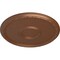 Ekena Millwork Odessa Bead & Barrel Ceiling Medallion (Canopies up to 5"), 19 3/4"OD x 1 3/8"P, Polished Copper CM20ODPOS - alternate 4